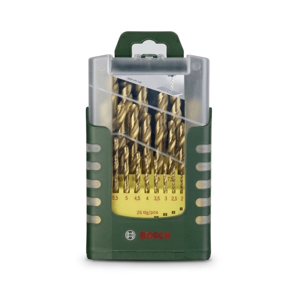 BOSCH ชุดดอกเจาะเหล็ก X Line รุ่น HSS-Co 25Pcs