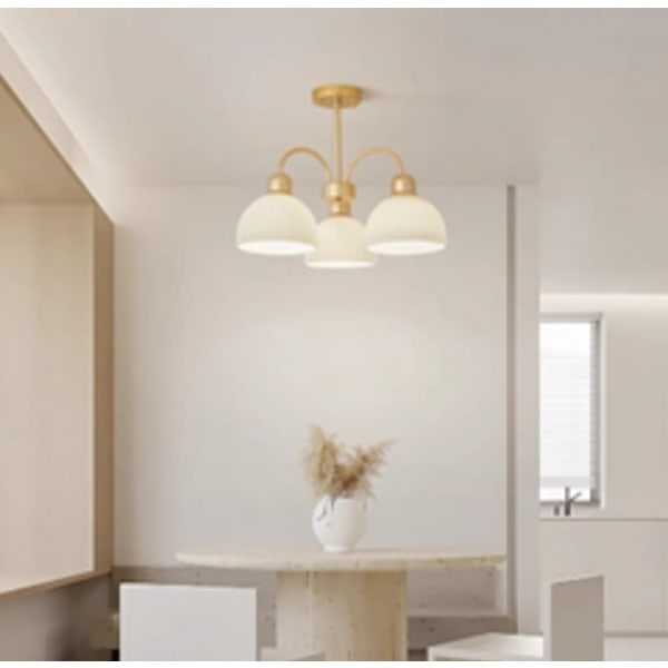 EILON ชุดโคมไฟแขวนเพดาน LED 18W สีทอง รุ่น EETYD-BCMD6825/3