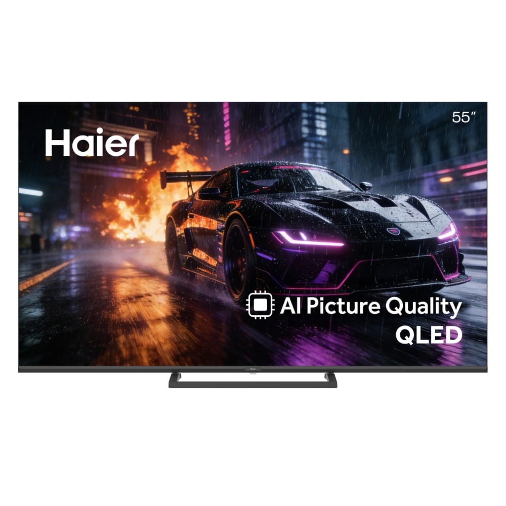 HAIER QLED TV 4K ขนาด 55 นิ้ว รุ่น H55S80GUX