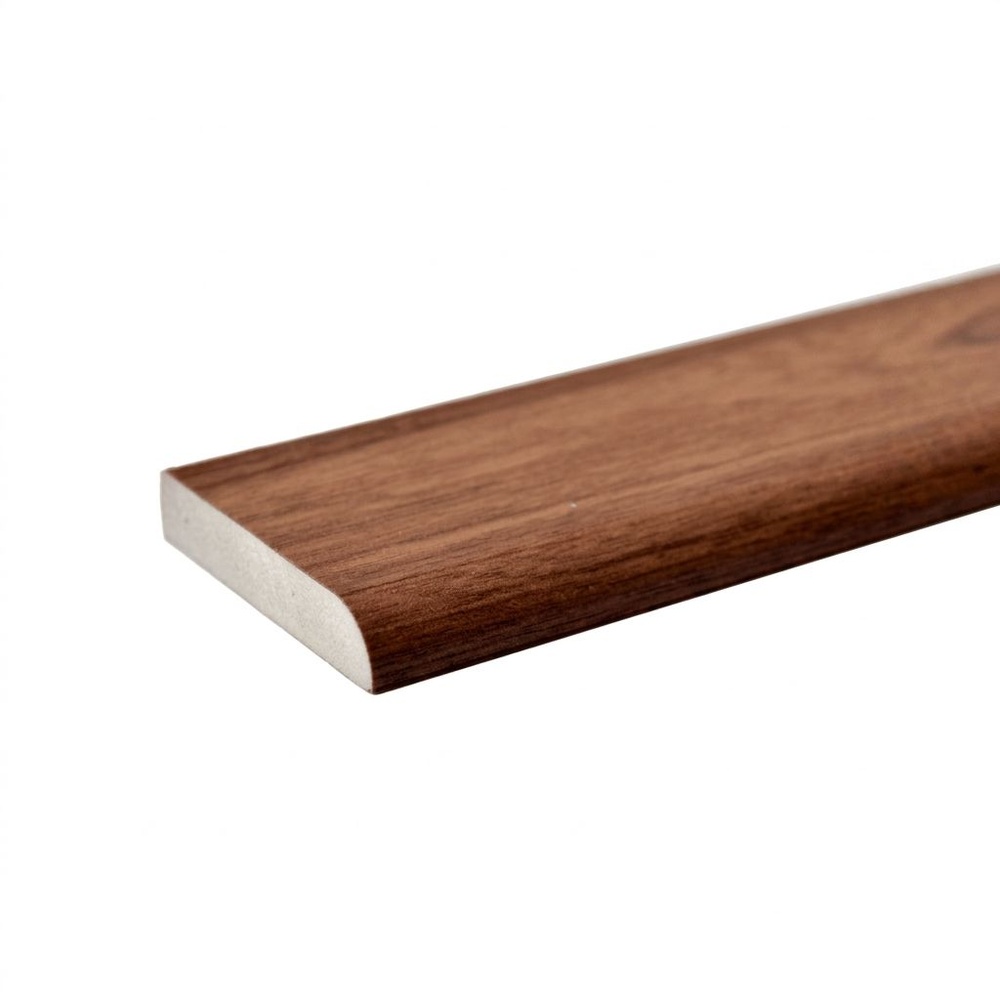 GREAT WOOD ไม้มอบ PVC FCM-0406A (CH02) 40X18x2700มม. สีเชอร์รี่
