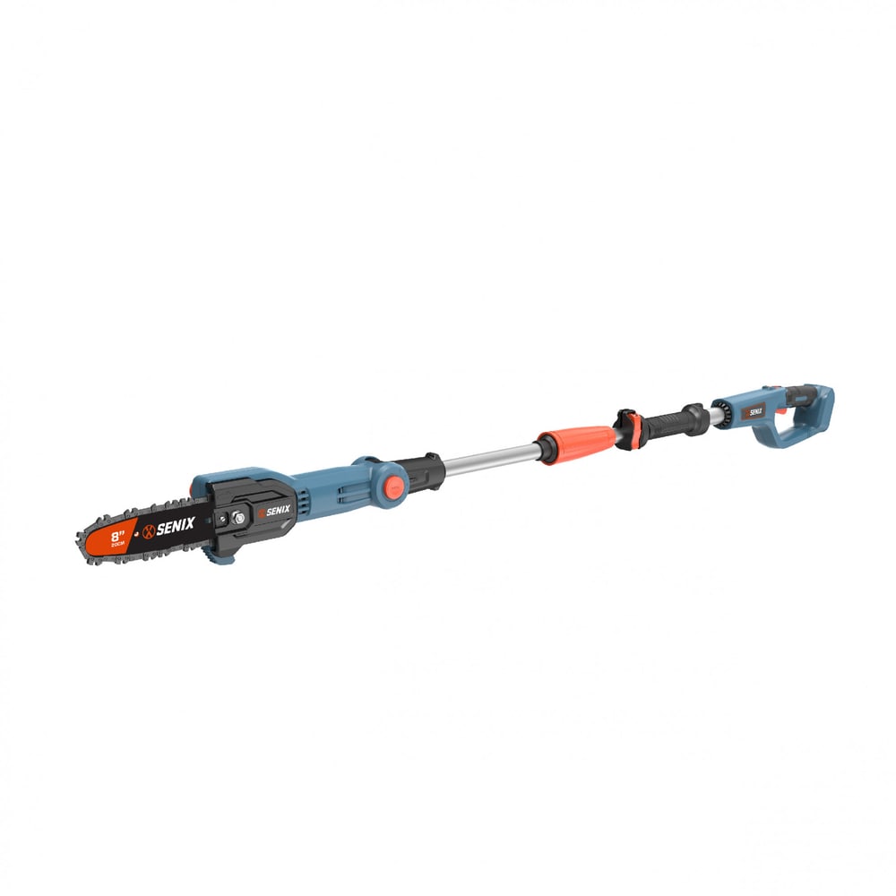 SENIX เลื่อยตัดกิ่งไม้สูงไร้สาย ขนาด 8 นิ้ว 20V(Max) ปรับสูง 1.85 - 2.5 เมตร (พร้อมแบตเตอรี่ 4.0Ah 1 ก้อน) รุ่น CSPX2-M-EU สีน้ำเงิน - ดำ