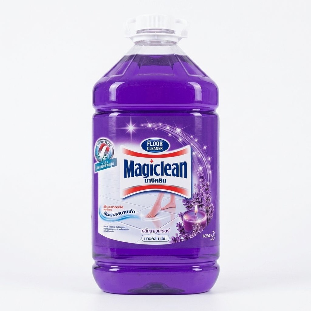 MagiClean น้ำยาทำความสะอาดพื้น ขนาด 5000ml. กลิ่นลาเวนเดอร์ แบบแกลลอน