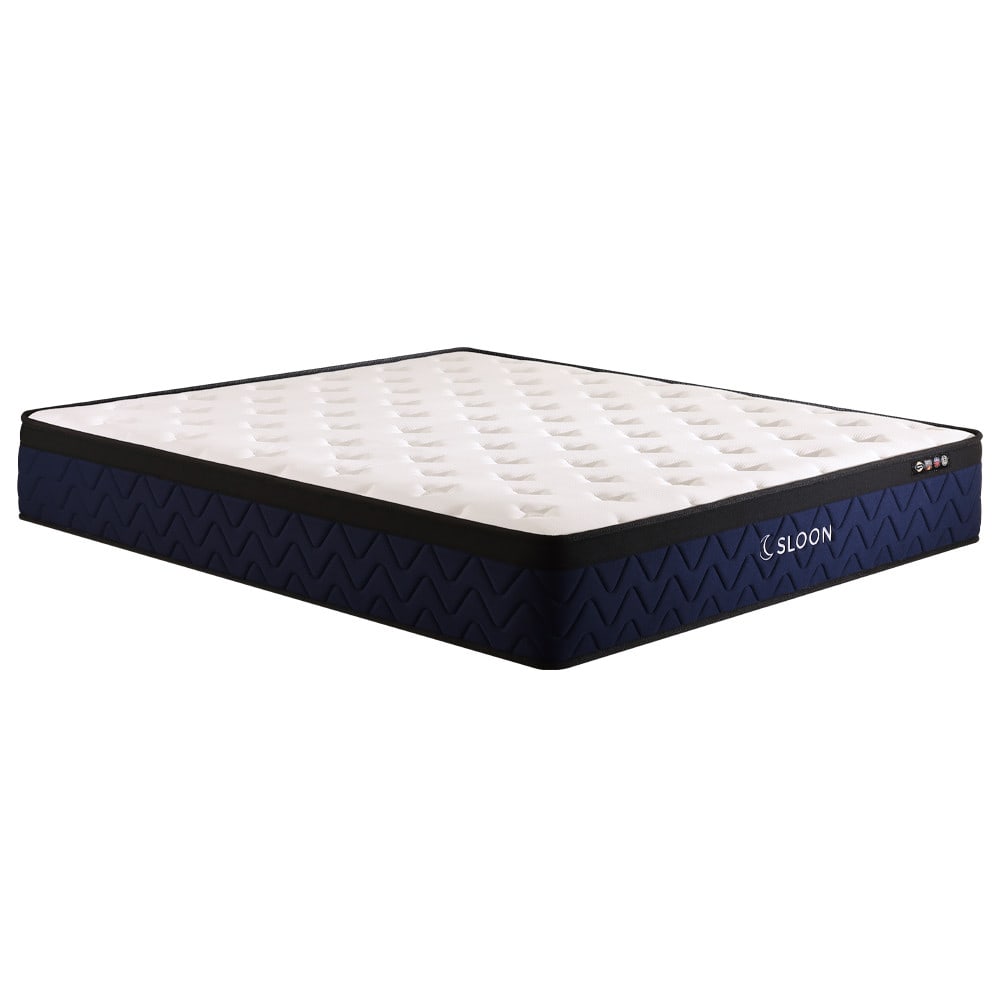 SLOON ที่นอนพ็อกเก็ตสปริง รุ่น Cloudrest ความหนา 8 นิ้ว ขนาด 150x200x20 ซม. (5ฟุต) สีขาว