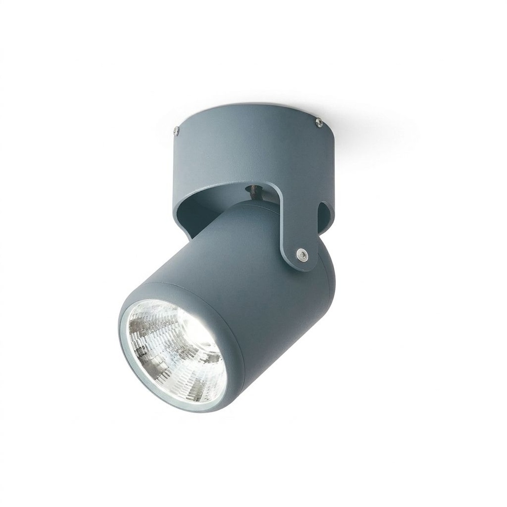 EILON แทรคไลท์แอลอีดีทรงกระบอก 5W รุ่น OU-TL-SD5W แสงคูลไวท์ สีเทา