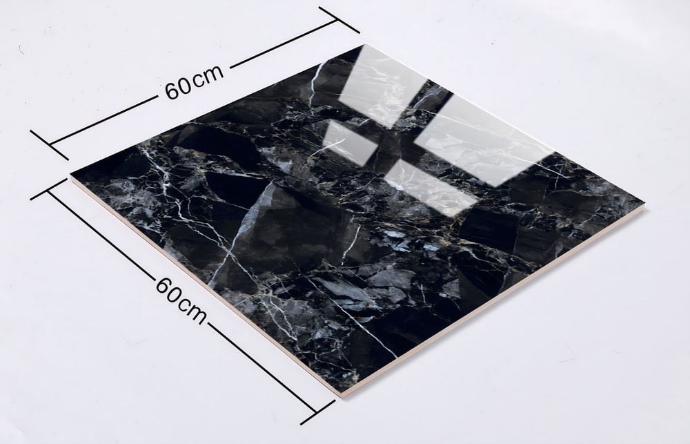 Marbella กระเบื้องพอร์ซเลน 60x60 ซม. รุ่น โปเตนโซ่ GP6656 Glossy (4P) Random