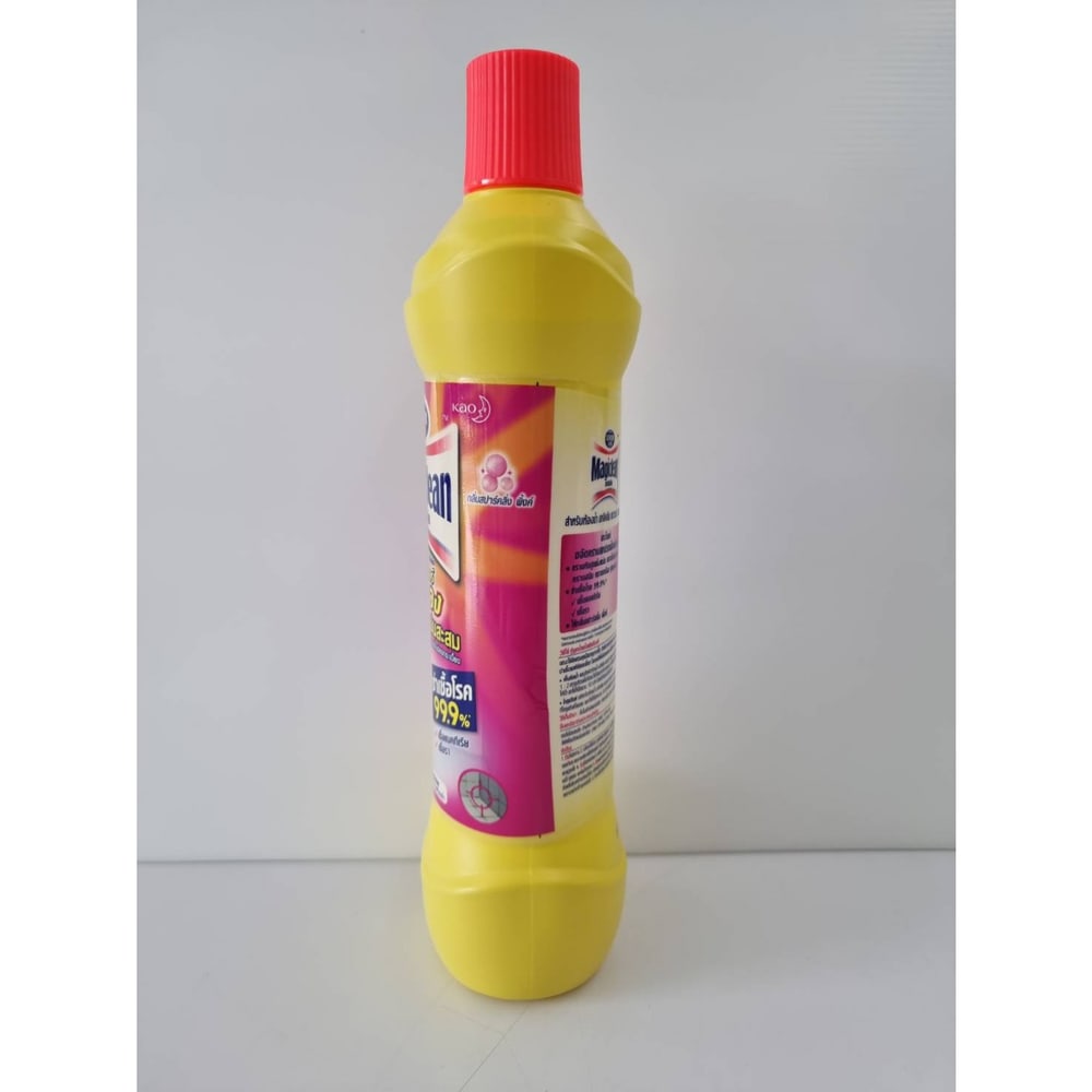 MagiClean น้ำยาทำความสะอาดห้องน้ำ กลิ่นสวีทอโรมามาจิคลีน 850 มล. รุ่น พาวเวอร์สตรอง สีเหลือง