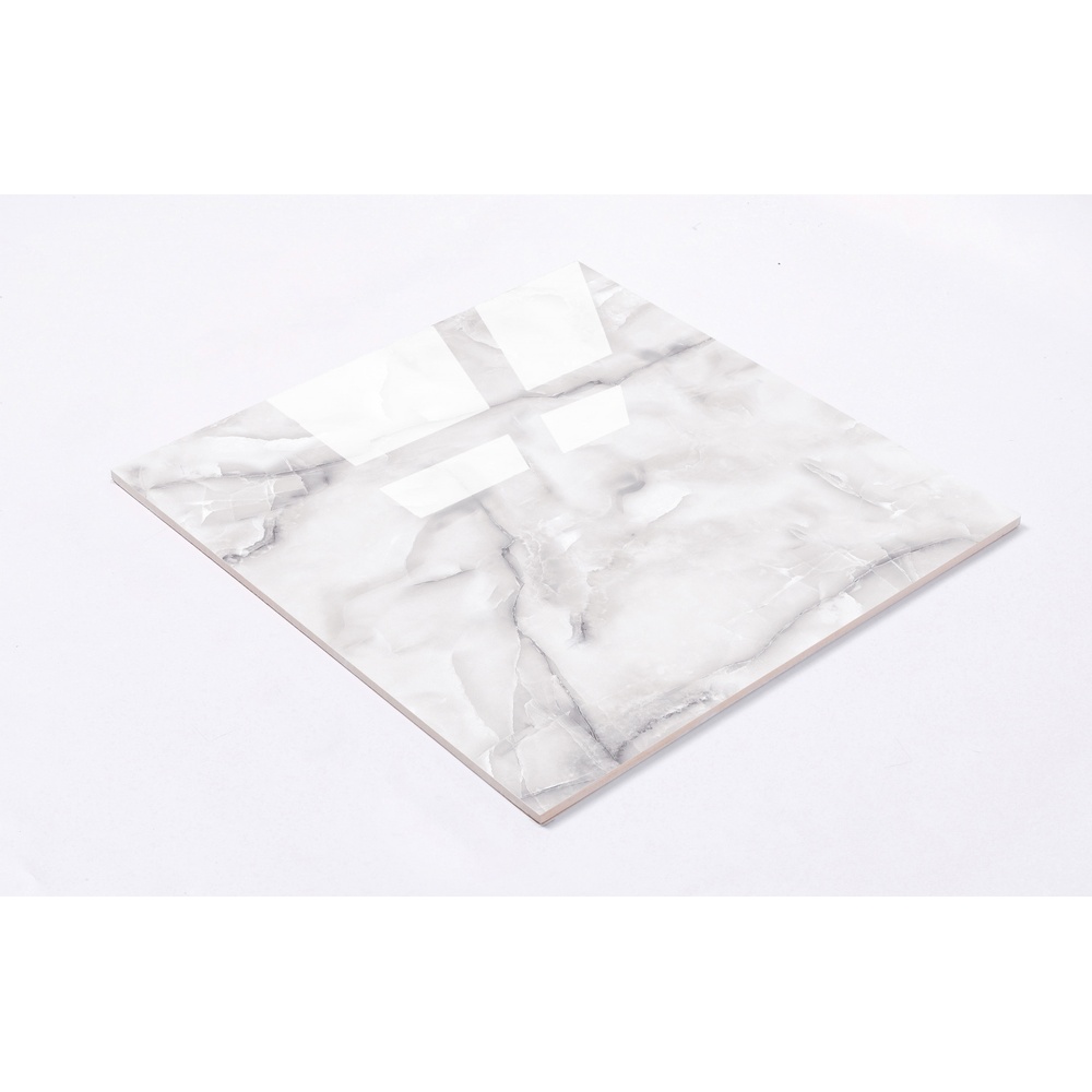 Marbella กระเบื้องเซรามิก 60x60 ซม. รุ่น อาร์กติก ไวท์ JMZ6428 Glossy (4P) random