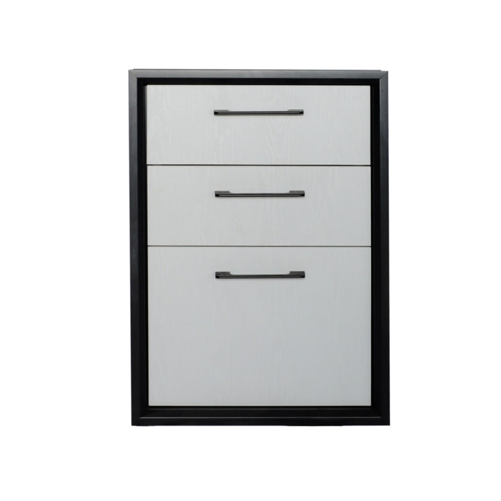 CLOSE ตู้ลิ้นชัก UPVC LABARIS ขนาด 45.5X65.5 ซม. สีเทา