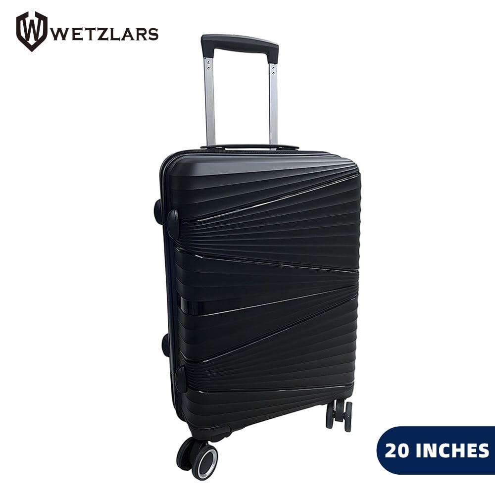 WETZLARS กระเป๋าเดินทาง 20 นิ้ว รุ่น Cheryl-B20 ขนาด38x21.5x56 สีดำ