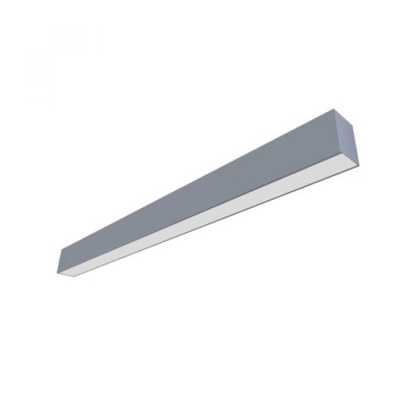 EILON ชุดโคมไฟแขวน LED T8 DOUBLE END SLOT LIGHT รุ่น SL/GY/1L-XXLED-T8 พร้อม Sling 1.5 เมตร สีเทา(โคมเปล่า)