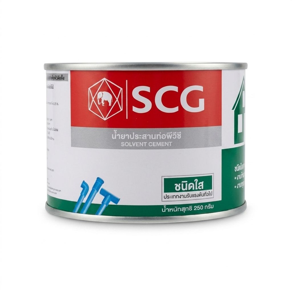 SCG น้ำยาประสานท่อพีวีซี แบบใส 250 กรัม
