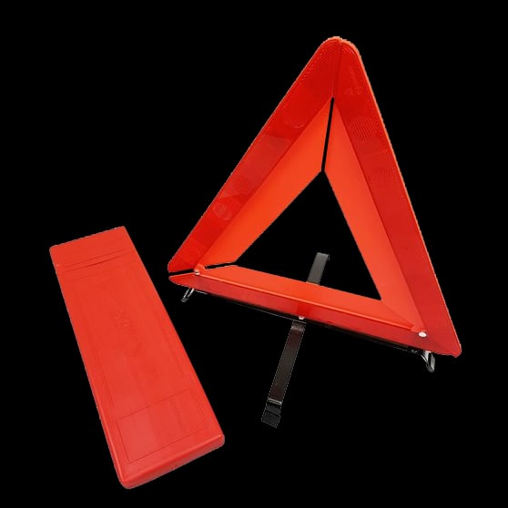 Protx ป้ายสามเหลี่ยมจราจร สะท้อนแสง รุ่น DTWT01 ขนาด 43 cm Pro-tx สีส้ม