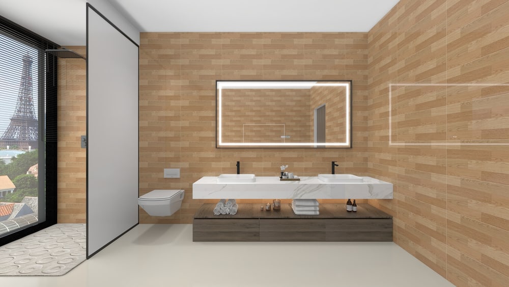 Marbella 30x60 กระเบื้องเซรามิกบุผนัง รุ่น ไม้บาเก้ JM991(9P) Gloss