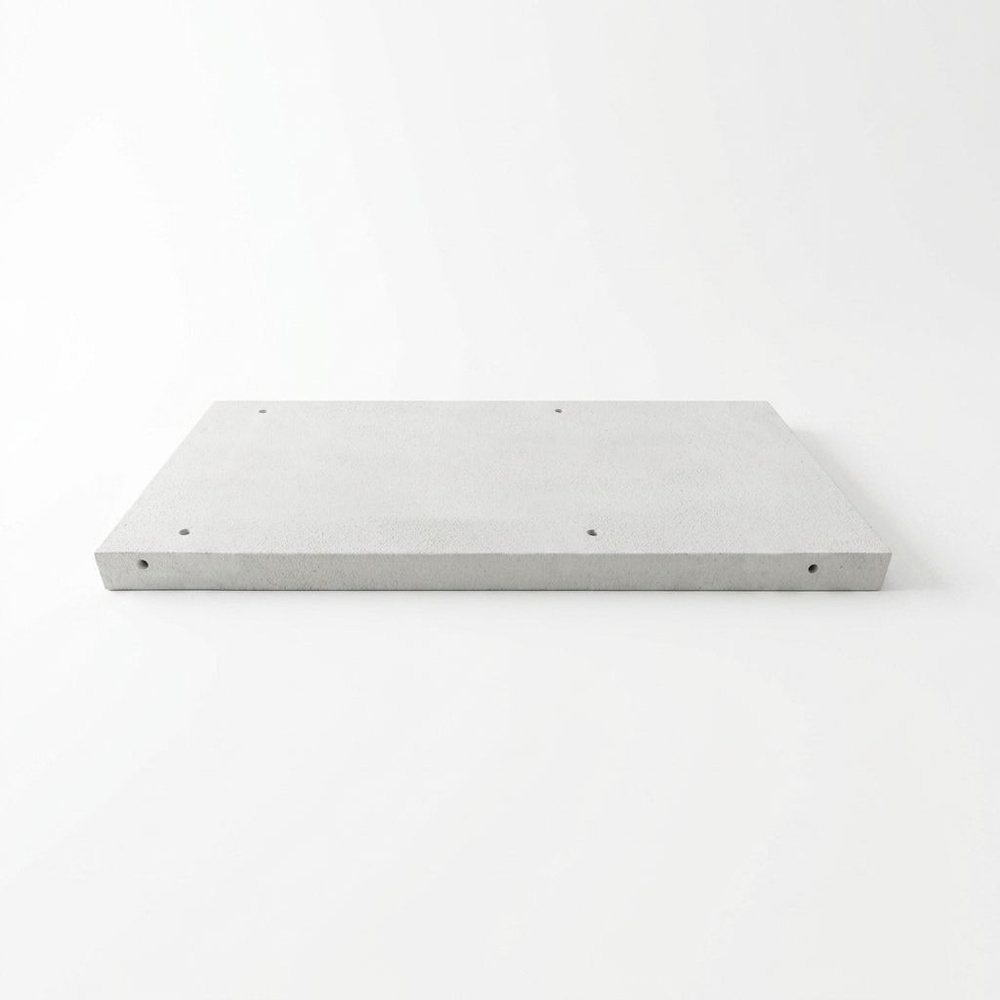 ตราเพชร เคาน์เตอร์มวลเบา DSซิงค์ ขนาด 7.5x56x120ซม. สีขาว