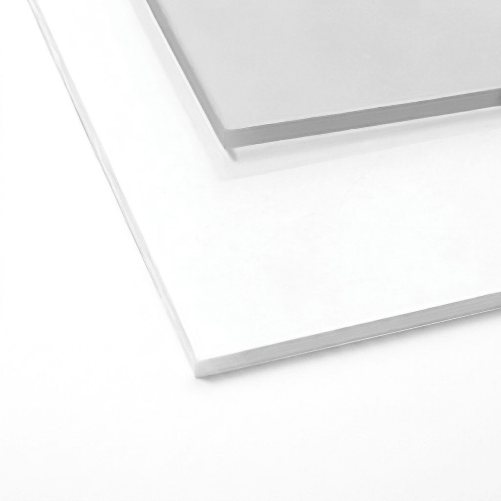 WELLINGTAN แผ่นโพลีคาร์บอเนตแผ่นตันผิวเรียบ 3 มม. ขนาด 1220x2440 มม. สีใส