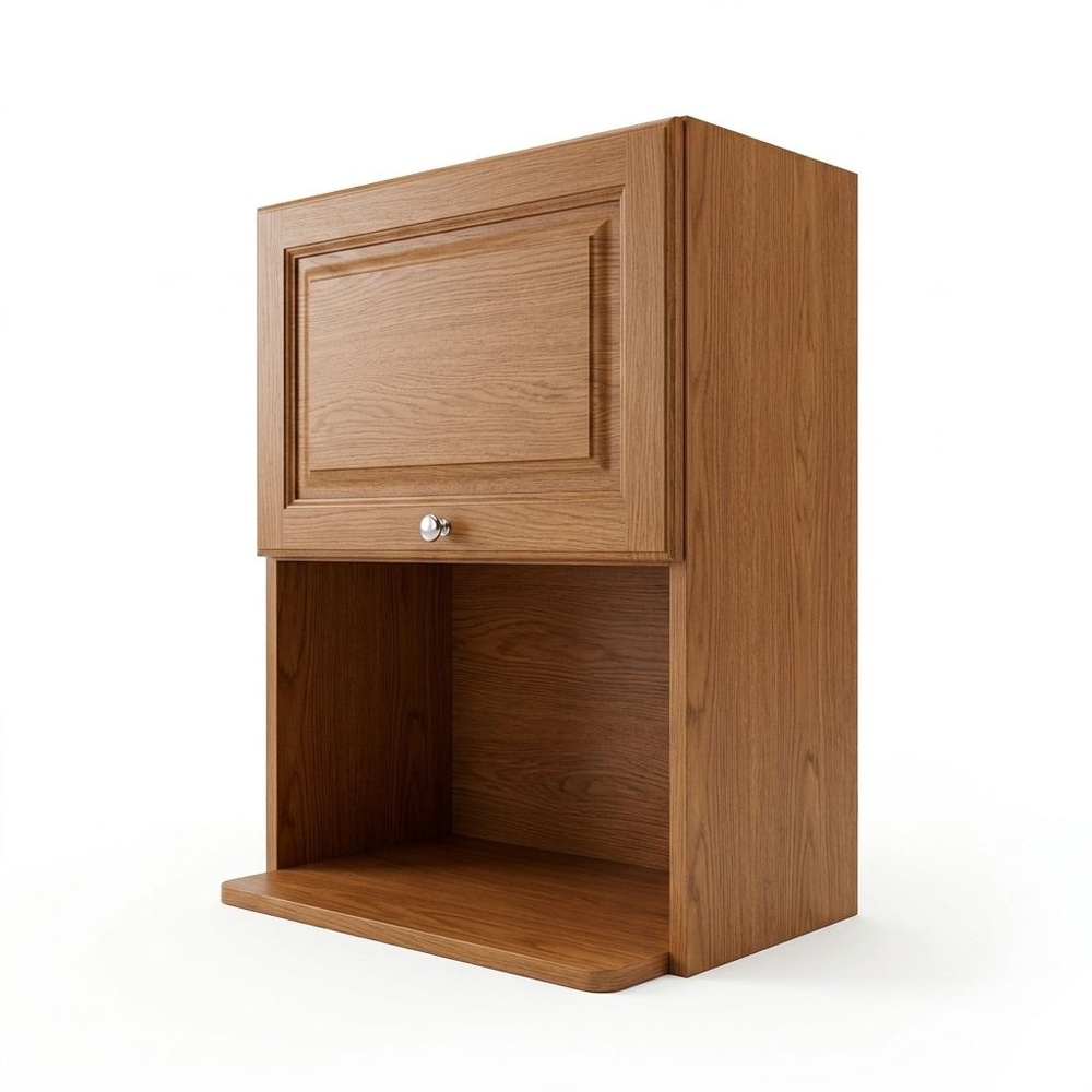 MJ ตู้แขวนเสริม(ไมโครเวฟ) 60x0x80 ซม. WSD806-O สีโอ๊ค
