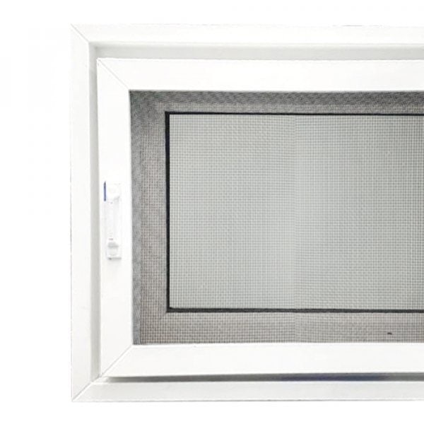 WINDOW ASIA (10MAX) UPVC หน้าต่างบานกระทุ้ง 80X50 ซม. สีขาว พร้อมมุ้ง