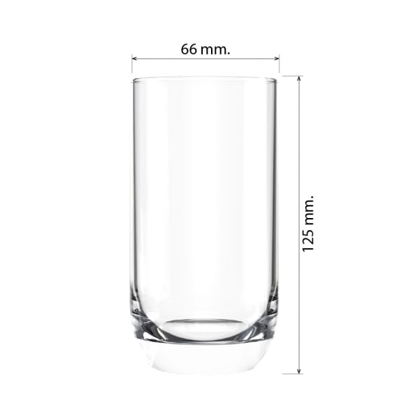 AILO แก้วน้ำดื่ม LUCENT TONE, 305 มล.