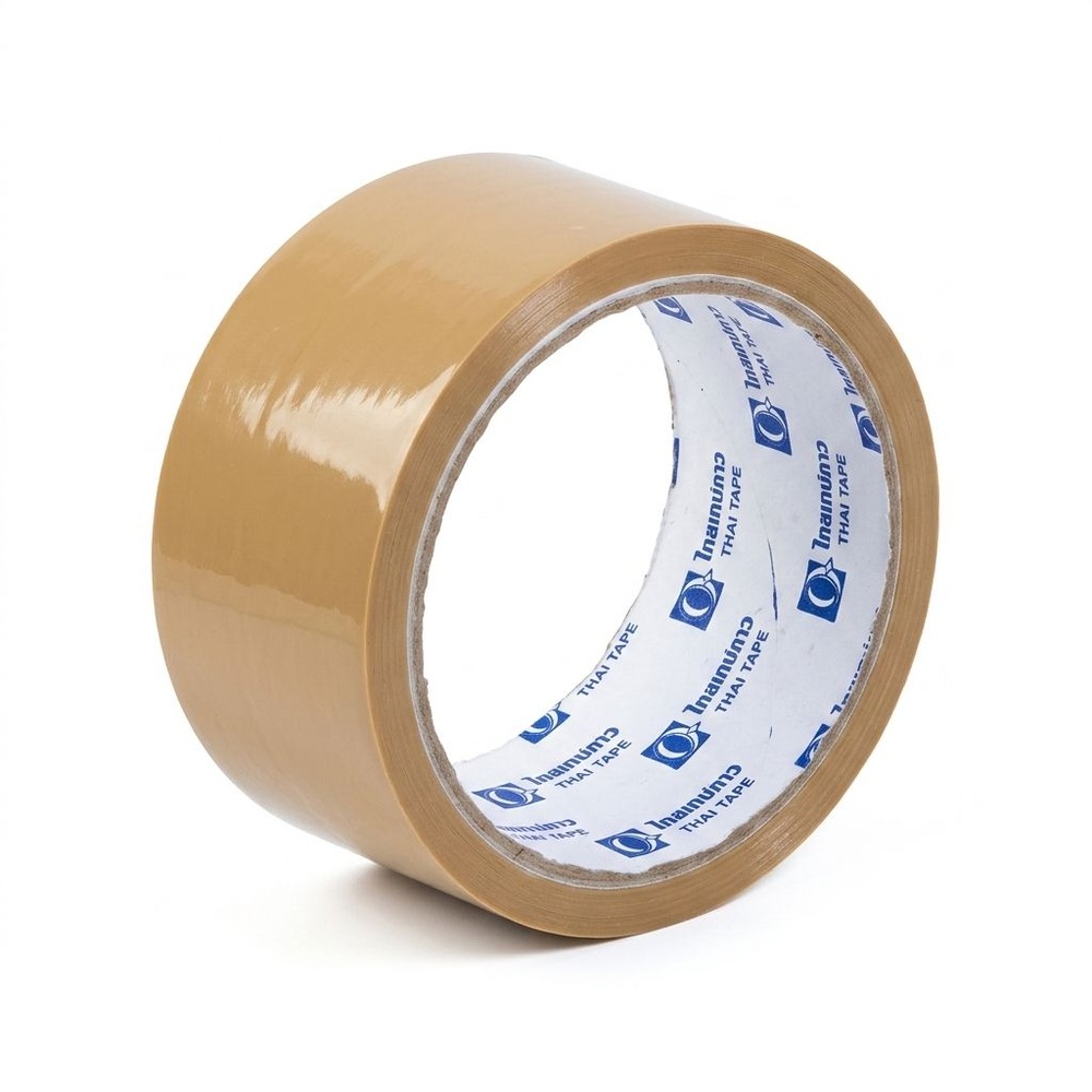 THAI TAPE เทป OPP แกน 3" ขนาด 48mm.x45Y สีน้ำตาล