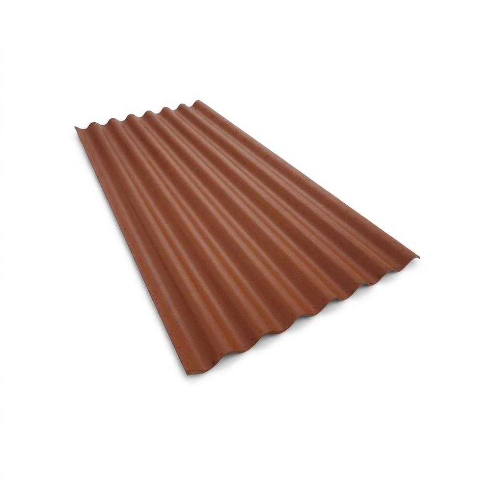 ตราเพชร กระเบื้องหลังคาลอนเล็ก 0.4x50x120 ซม. สีส้มทองมังกร