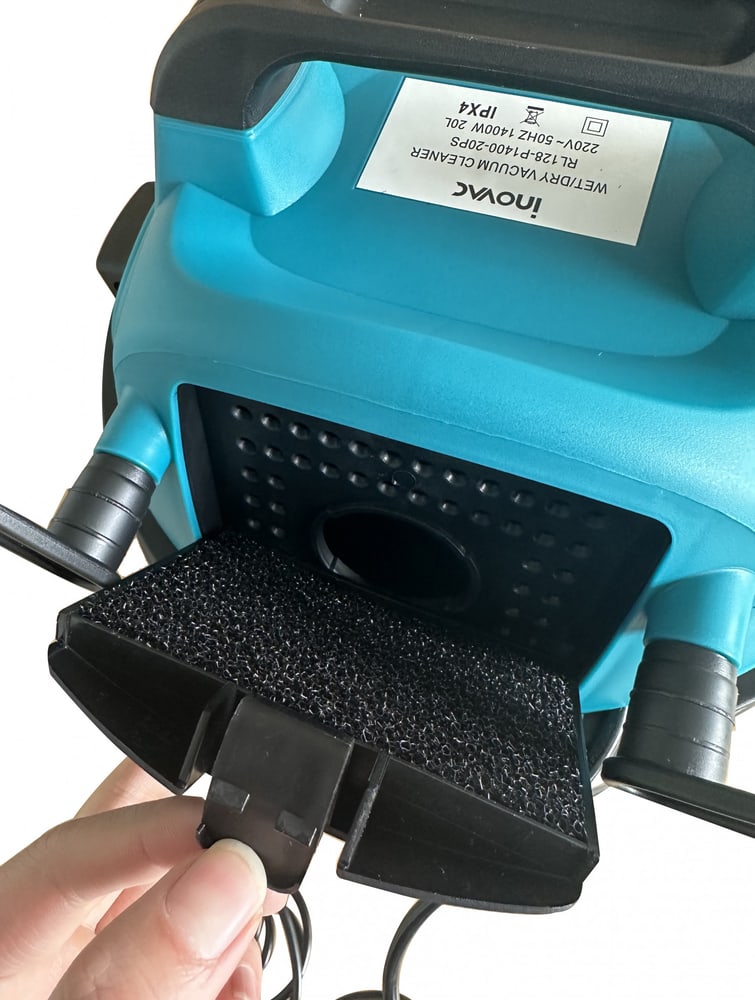 INOVAC เครื่องดูดฝุ่นดูดน้ำ 1400 วัตต์ ขนาด 20 ลิตร รุ่น RL128-20PS สีฟ้า