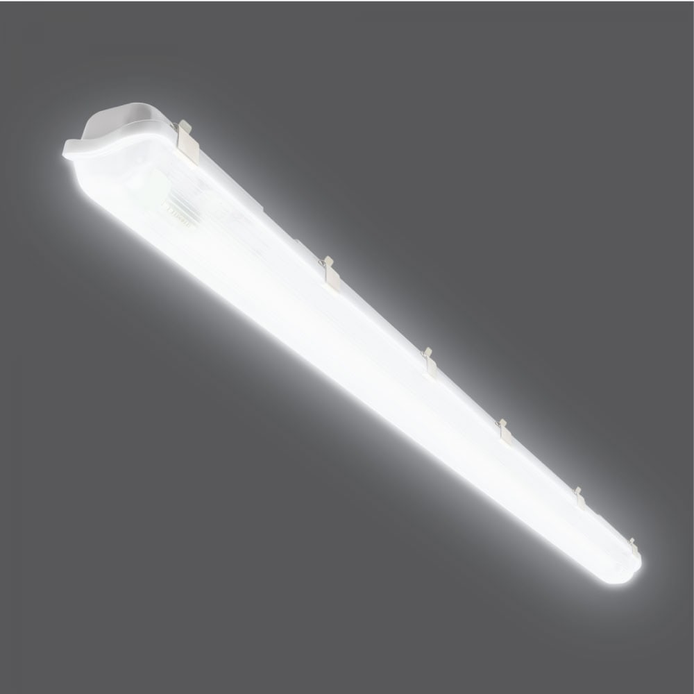 LAMPTAN โคมกันน้ำกันฝุ่นพร้อมหลอด LED T8 1X20W แสงเดย์ไลท์ รุ่นลิ้นการ์ด