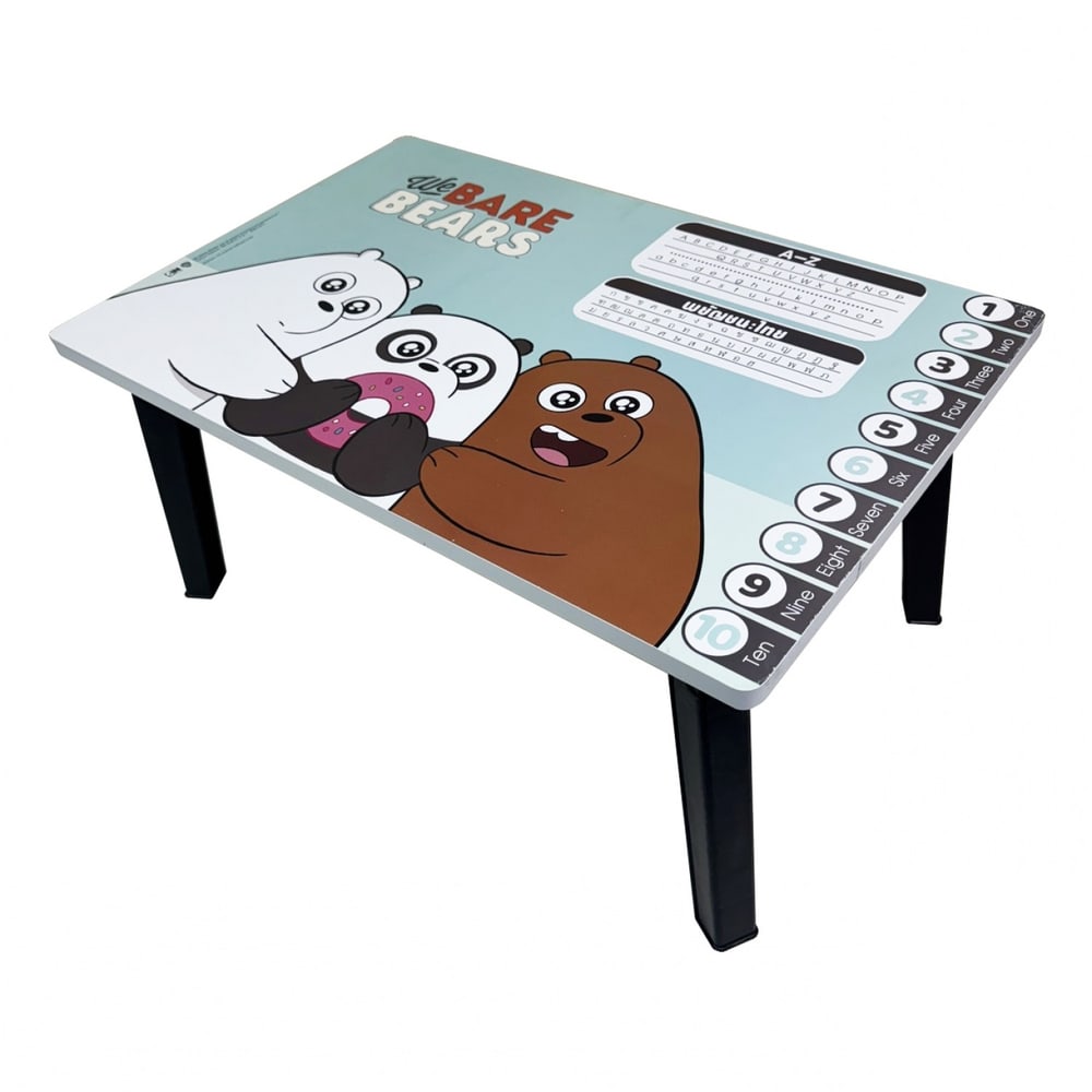 โต๊ะญี่ปุ่น 40x60 ซม. We Bare Bear สีฟ้า