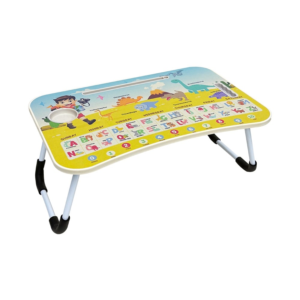 DELICATO โต๊ะพับญี่ปุ่น รุ่น YUME–Y ขนาด 40x60x28 ซม. สีเหลือง