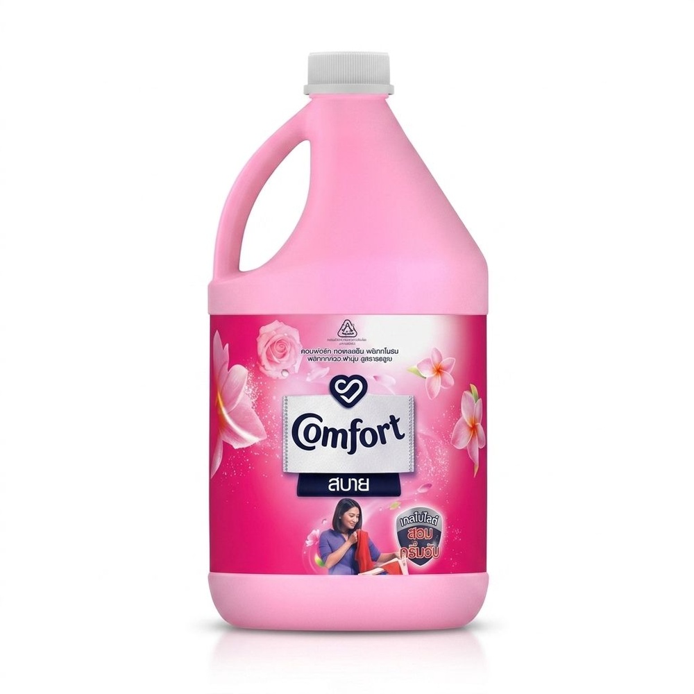 COMFORT น้ำยาปรับผ้านุ่ม คอมฟอร์ท สูตรมาตรฐาน ขนาด 2800 มล. สีชมพู