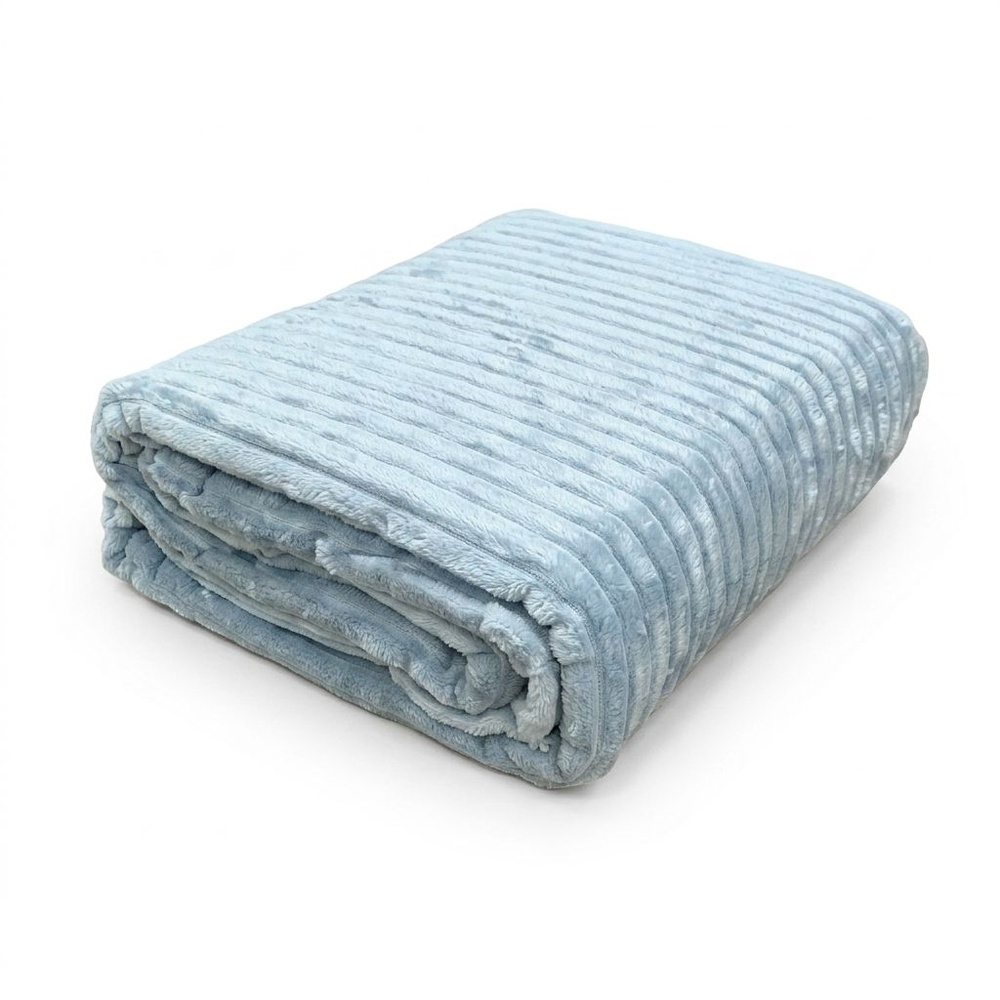 Truffle ผ้าห่ม รุ่น Nako-05 ขนาด 150x200 ซม. สีฟ้าอ่อน