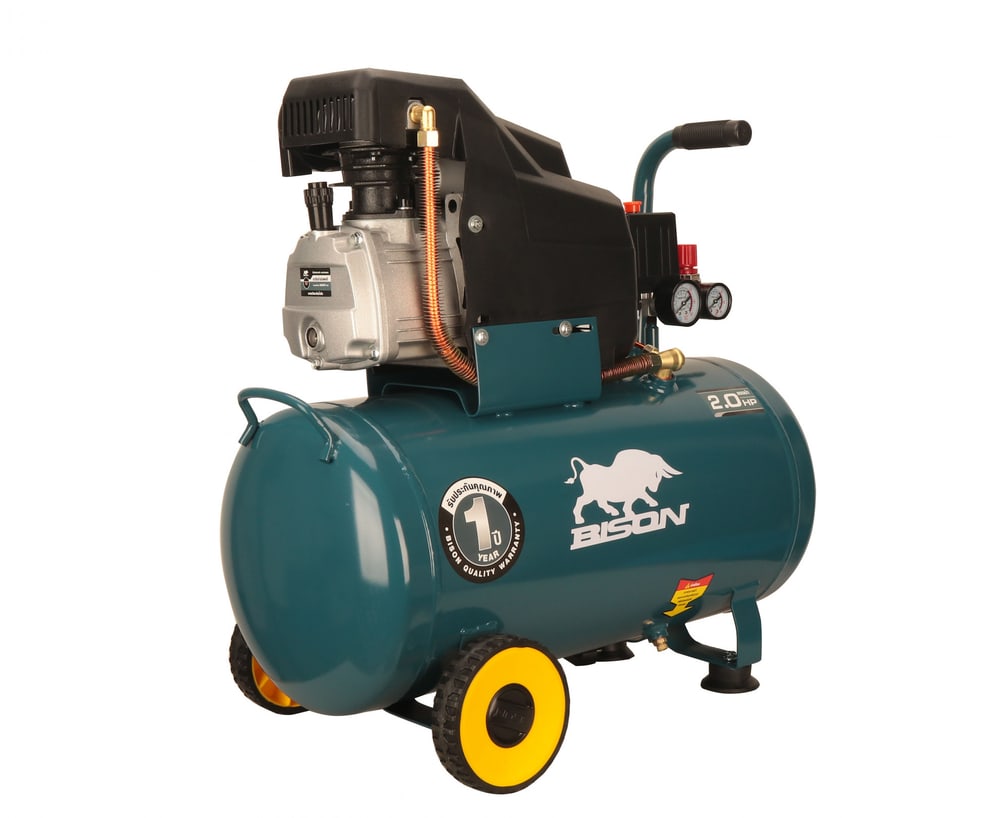 BISON ปั๊มลมโรตารี่ 2.0HP ขนาด 50ลิตร รุ่น LAF-2050 (1500วัตต์)