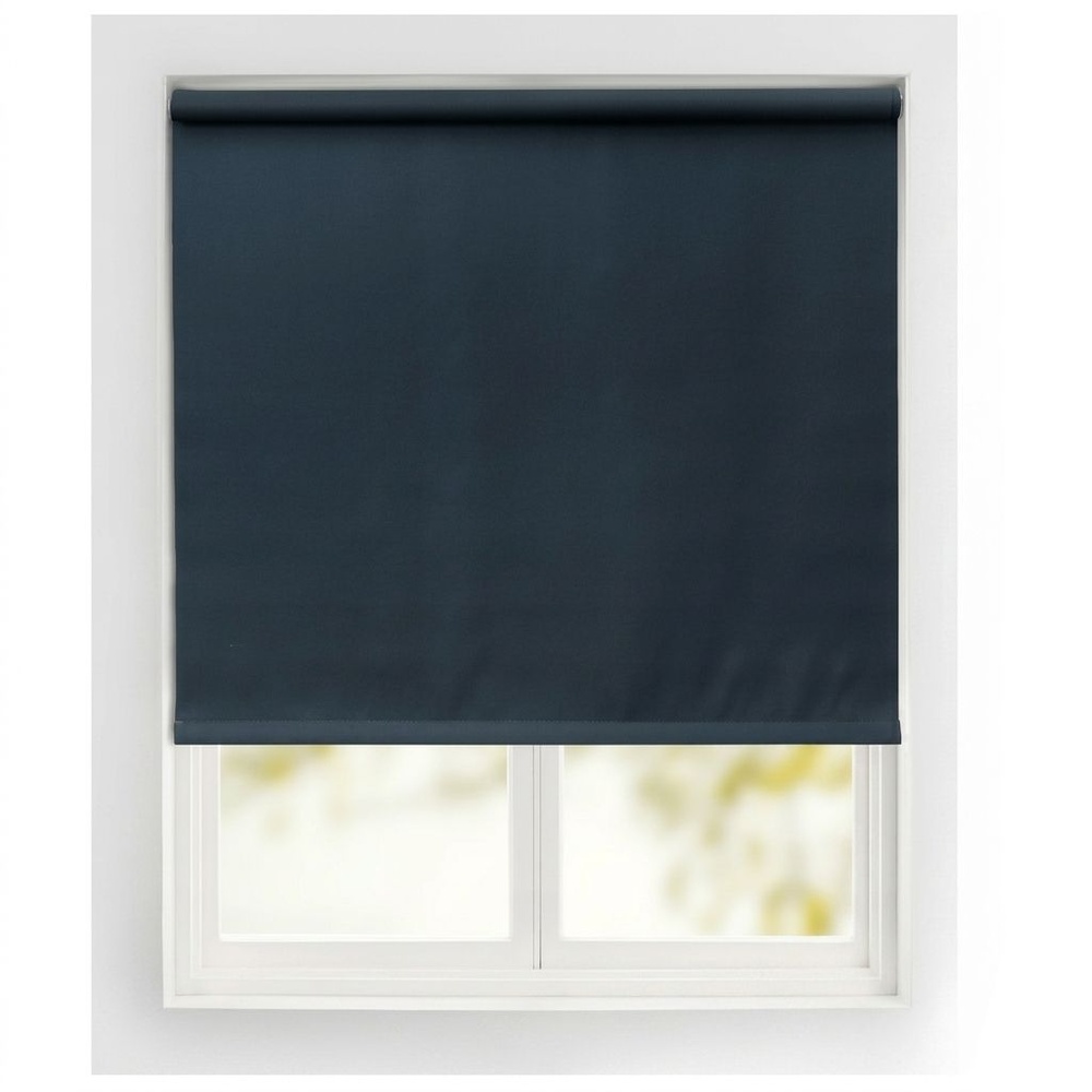 DAVINCI ม่านม้วนกรองแสง BC-001D-T141-90DBL ขนาด 90x160ซม. สีน้ำเงิน