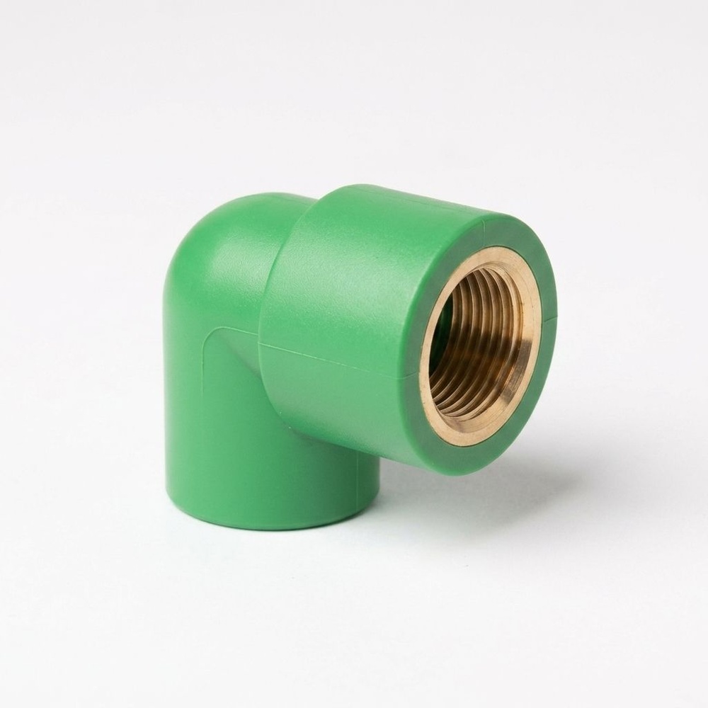 SCG ข้องอ 90 เกลียวใน PPR 25x3/4 รุ่น A1 สีเขียว