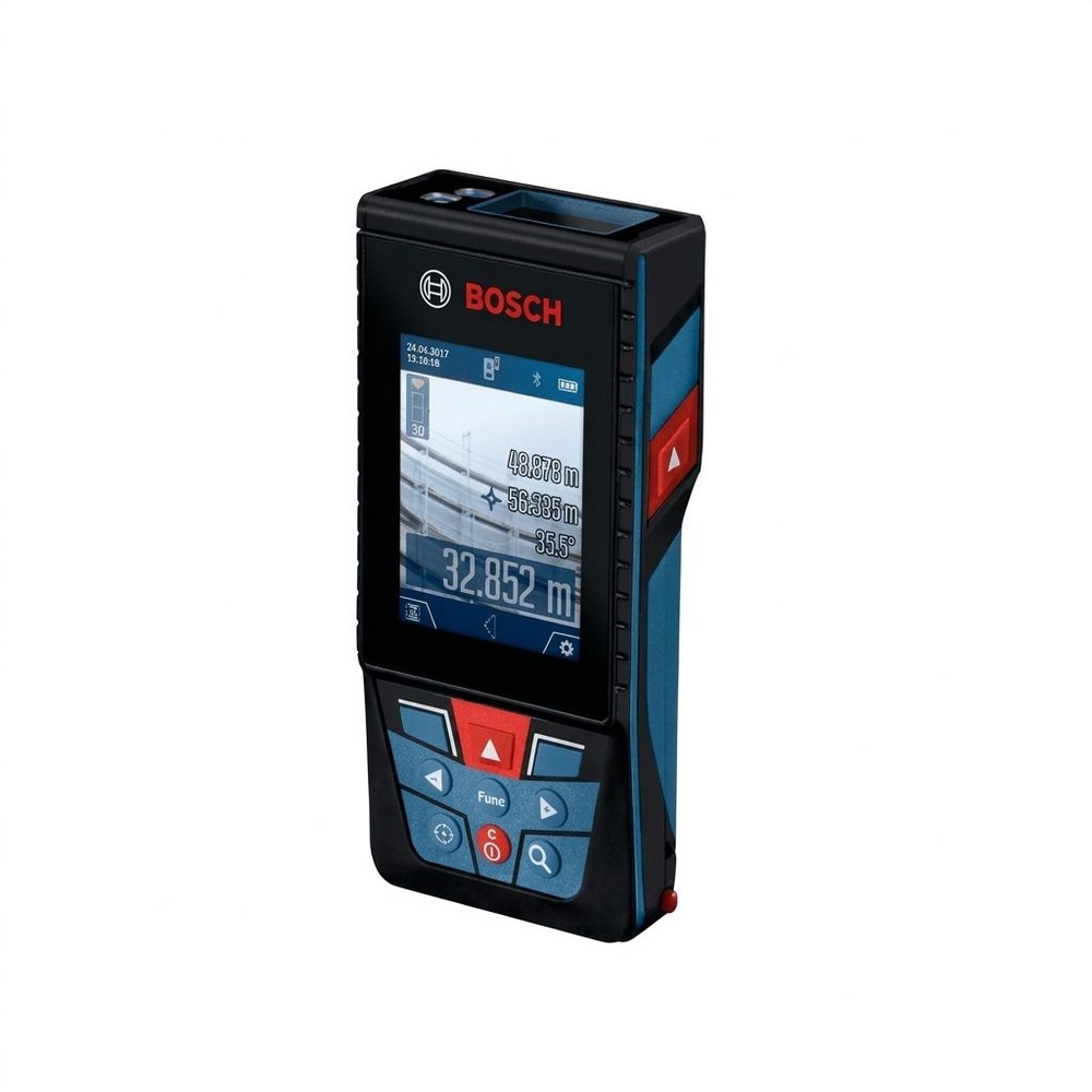 BOSCH เครื่องวัดระยะเลเซอร์หน้าจอดิจิตอล รุ่น GLM 150 C