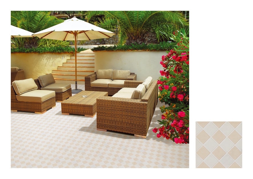 Marbella กระเบื้องเซรามิคปูพื้น 30X30 ซม. ฟูลบล็อค-เบจ ZX216 Matt (17P)