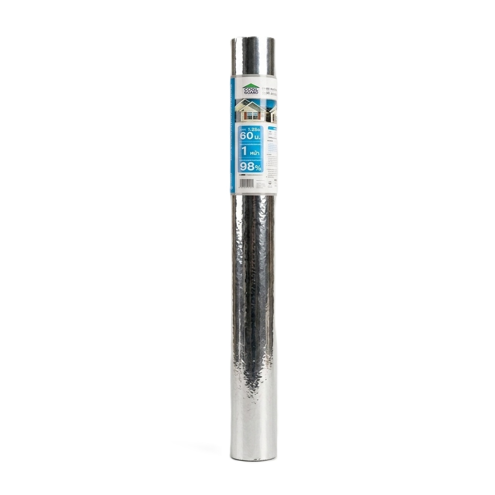 COOL GUARD แผ่นสะท้อนความร้อน 1 ด้าน รุ่น FSK7160 ขนาด 1.25 x 60 เมตร สีเงิน
