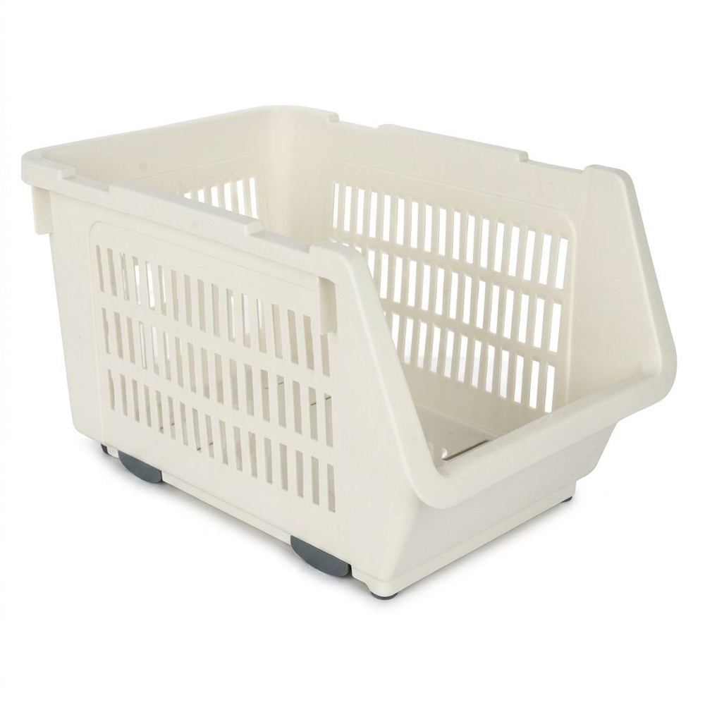 ชั้นตะกร้า รุ่น ZJF006-WH ขนาด 23.6x35x20 cm สีขาว