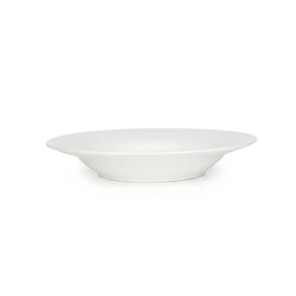 ADAMAS จานซุปเซรามิค 8 นิ้ว FA026 สีขาว