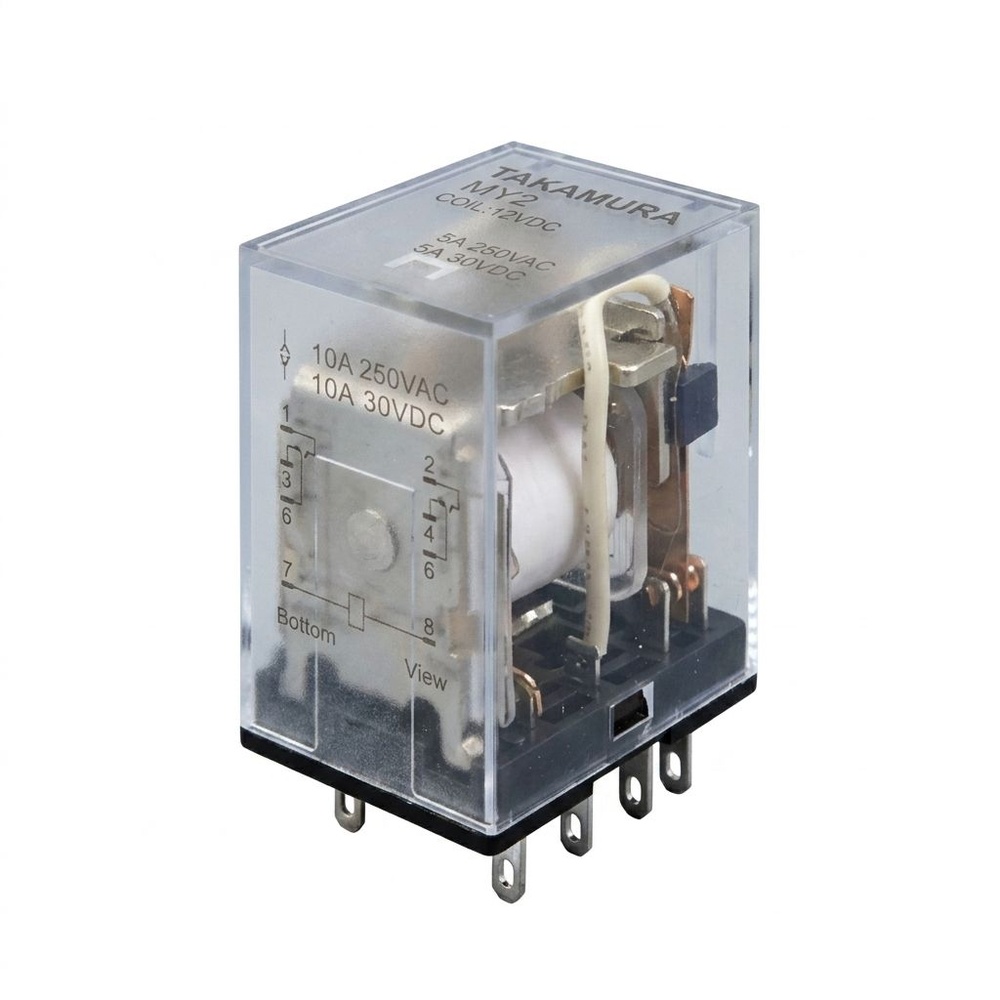 TAKAMURA รีเลย์ รุ่น MY2-12VDC-MT
