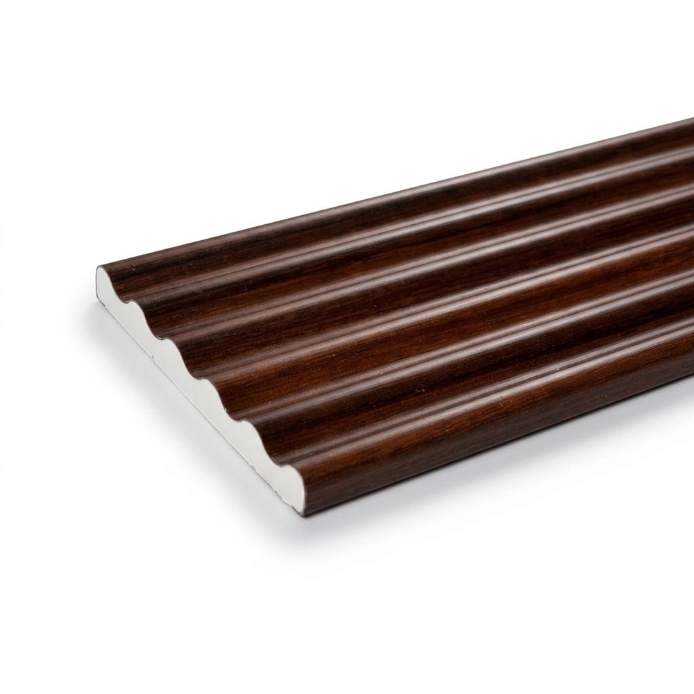 GREAT WOOD ไม้มอบ PVC FCM-0513A (MI01) 51X6x2700มม.สีสัก