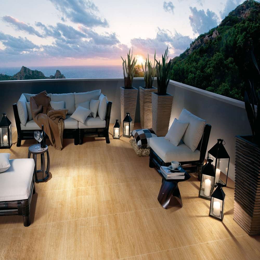 Marbella กระเบื้องเซรามิคปูพื้น 40X40 ซม. รุ่น เรดวูด IK403 Matt (12P)