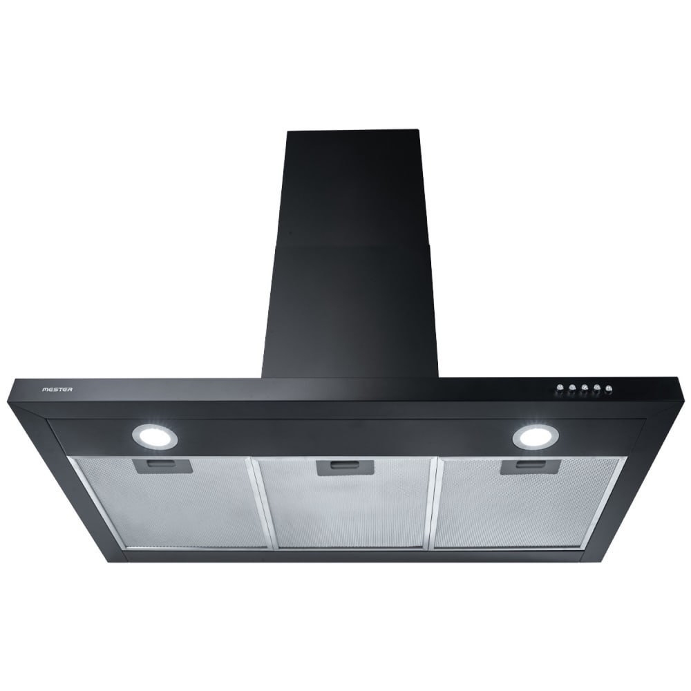 MEX MESTER เครื่องดูดควันกระโจมทรงกล่อง รุ่น MT390B สีดำ