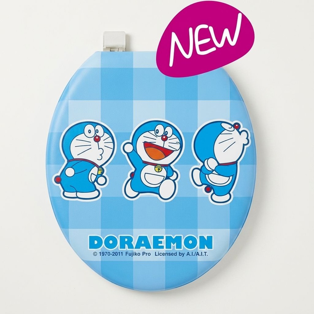 WSP ฝาชักโครกเสริมฟองน้ำ ลายโดราเอม่อน รุ่น TS-30/DN007 สีฟ้า