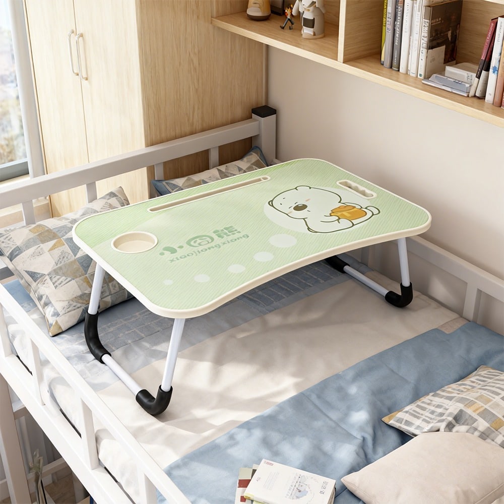 DELICATO โต๊ะพับญี่ปุ่น รุ่น YUME–G ขนาด 40x60x28 ซม. สีเขียว