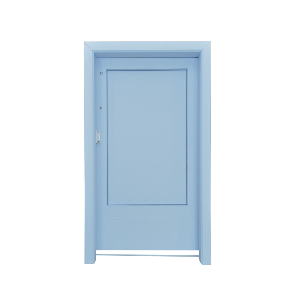 CLOSE บานซิงค์ถังแก๊ส ABS TATE Blue dux ขนาด 45.5x79x10cm สีบลูดั๊ก