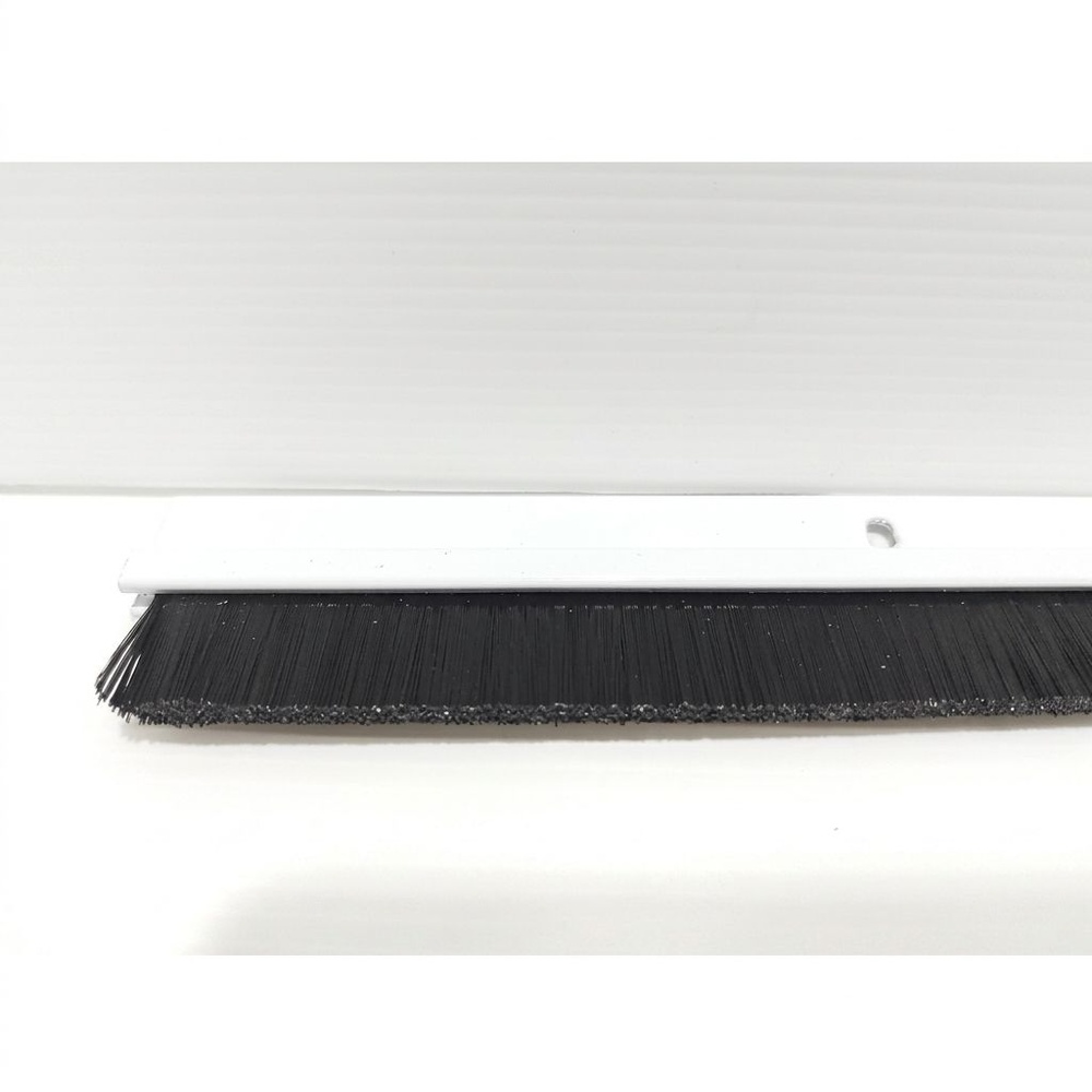 BIGROW เส้นกันแมลงอะลูมิเนียม แถบขนแปรง KZT009-WH 80ซม. สีขาว