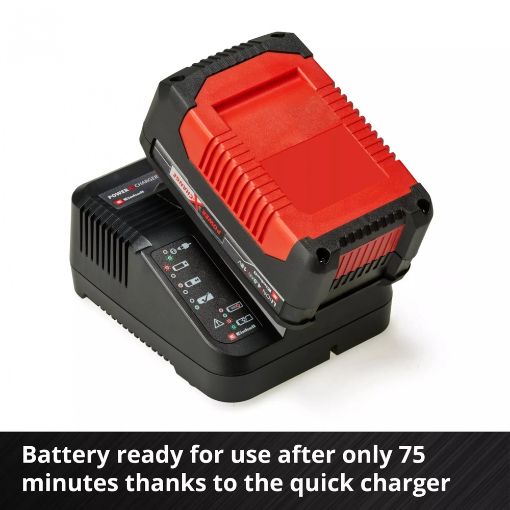 Einhell ชุดแบตเตอรี่พร้อมเครื่องชาร์จความจุ 4.0 Ah รุ่น Power X-Change Starter Kit 4.0