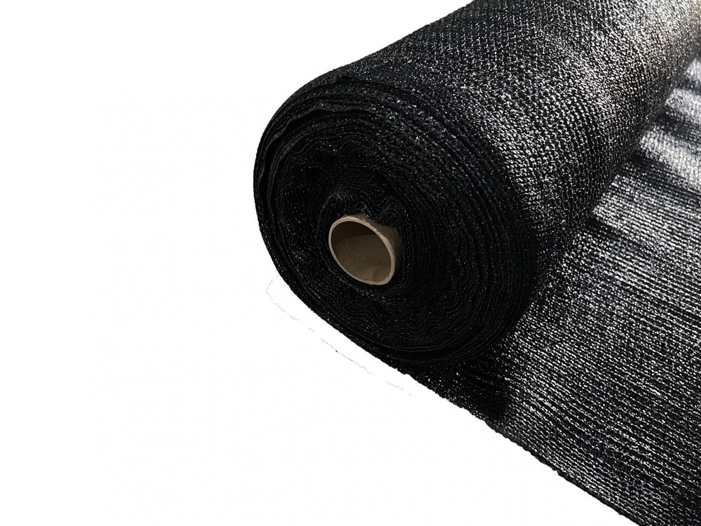 POLLO สแลน HDPE รุ่นSH-3211-55 ขนาด2x50ม. 50%(สามเข็ม) สีดำ
