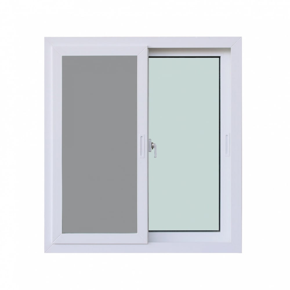 WINDOW ASIA (10MAX) UPVC หน้าต่างบานเลื่อน SS 120X110 ซม. สีขาว พร้อมมุ้ง