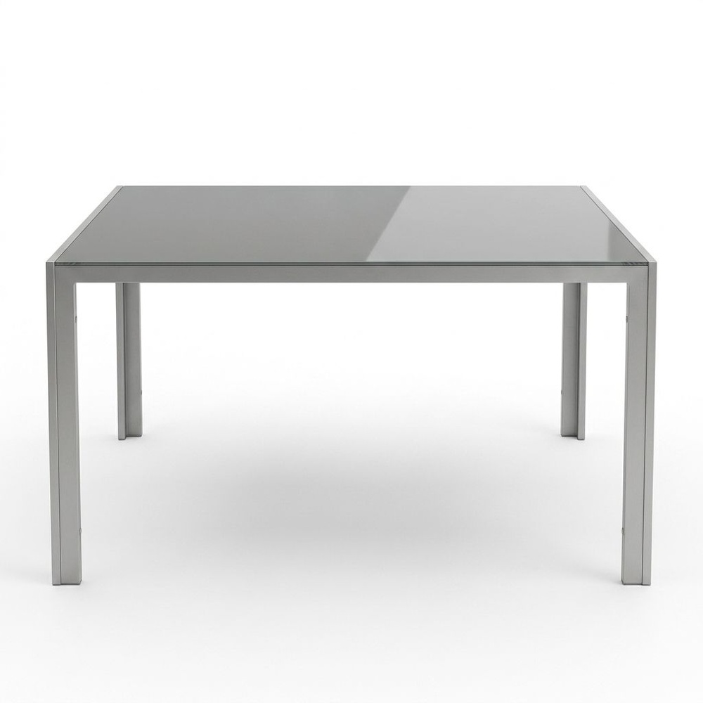 Delicato โต๊ะอาหารท็อปกระจก 90x150x75ซม. รุ่น Hunny-GY